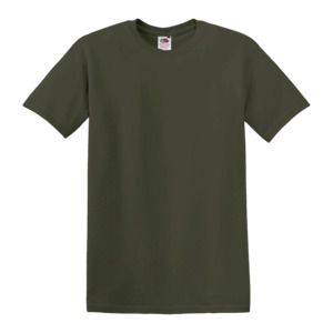 Fruit of the Loom SC220 - T-Shirt Col Rond Homme Classic Olive