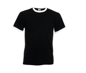 Fruit of the Loom SC245 - T-Shirt Homme Ringer 100% Coton