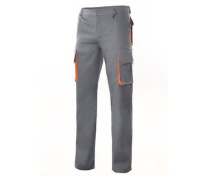 VELILLA V3004 - PANTALON MULTIPOCHES BICOLORE