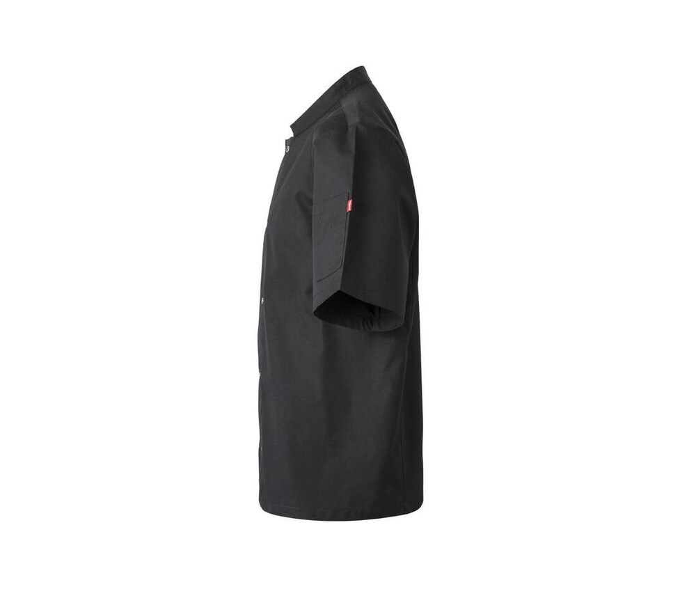 VELILLA V5205 - VESTE DE CUISINIER MC AVEC BOUTONS PRESSION