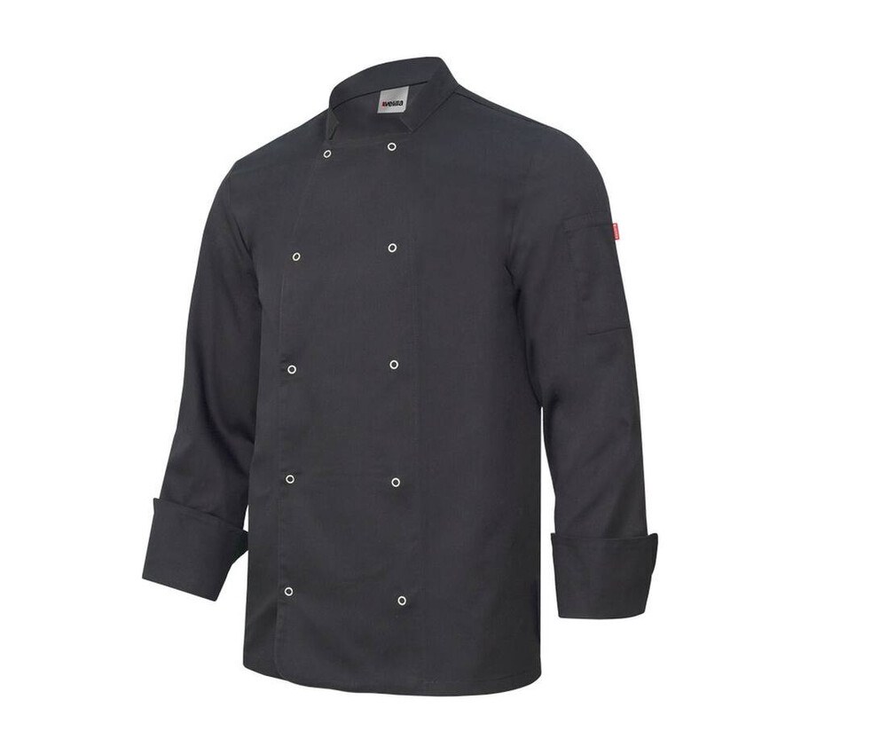 VELILLA V5206 - VESTE DE CUISINIER ML AVEC BOUTONS PRESSION