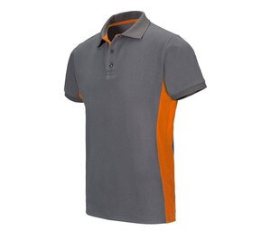 VELILLA V5504 - POLO BICOLORE MANCHES COURTES