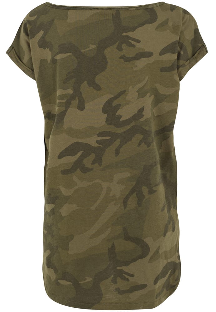 Build Your Brand BY064 - T-shirt Femme Camouflage