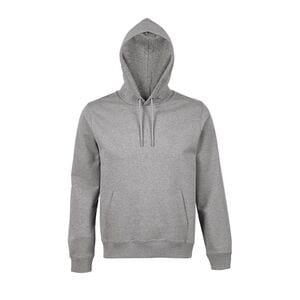 NEOBLU 03196 - Nicholas Men Sweat Shirt à Capuche French Terry Homme Gris Chiné