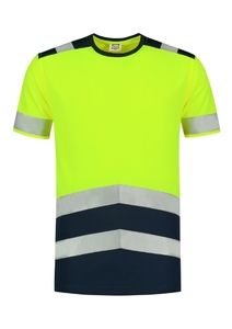 Tricorp T01 - T-Shirt High Vis Bicolor Tee-shirt unisex jaune fluorescent