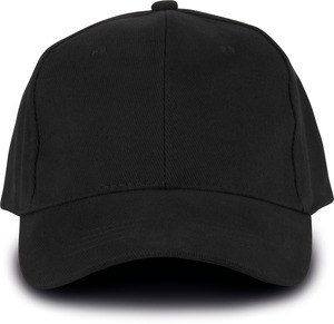 K-up KP108 - Casquette Oeko-Tex 6 panneaux Noir