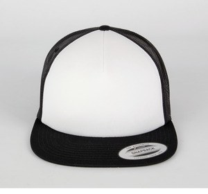 K-up KP911 - Casquette Trucker classique - 5 panneaux Black / White