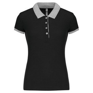 Kariban K259 - Polo piqué bicolore femme