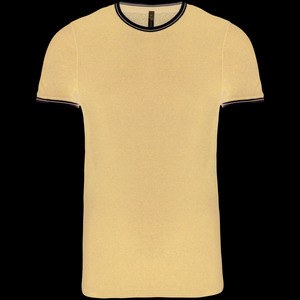 Kariban K373 - T-shirt maille piquée col rond homme Navy/Off White