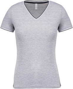 Kariban K394 - T-shirt maille piquée col V femme