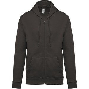 Kariban K479 - Sweat-shirt zippé capuche Dark Grey