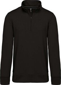 Kariban K487 - Sweat-shirt col zippé Noir