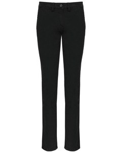 Kariban K741 - Pantalon chino femme Noir
