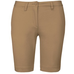 Kariban K751 - Bermuda chino femme