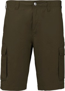 Kariban K755 - Bermuda léger multipoches homme Light Khaki