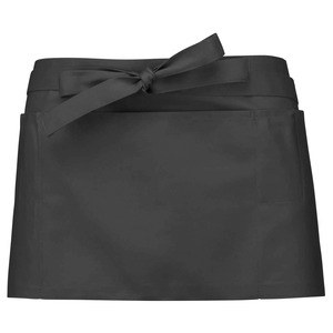 Kariban K896 - Tablier polycoton court gris foncé