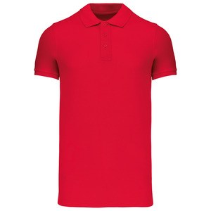 Kariban K209 - Polo piqué BIO manches courtes homme Rouge