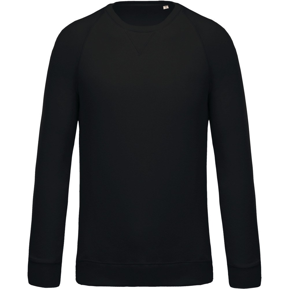 Kariban K480 - Sweat-shirt BIO col rond manches raglan homme