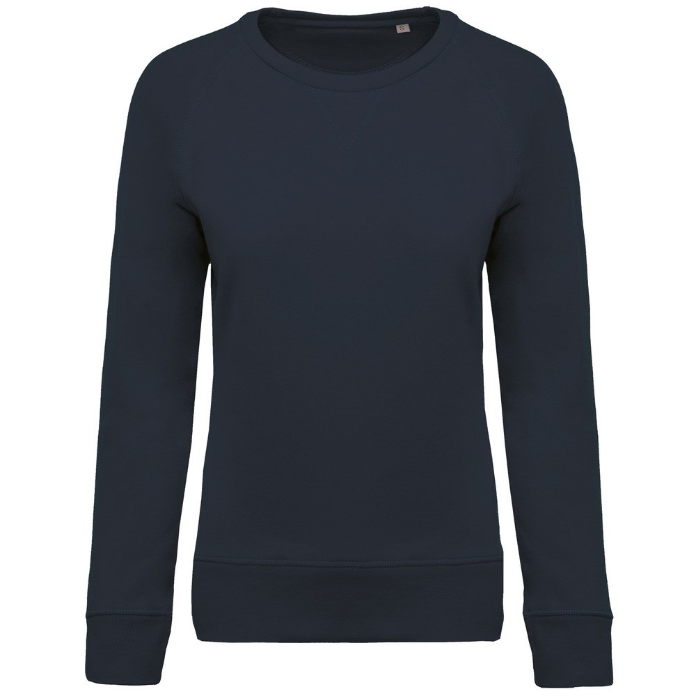 Kariban K481 - Sweat-shirt BIO col rond manches raglan femme