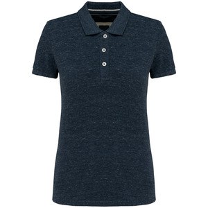 Kariban KV2207 - Polo vintage manches courtes femme Night Blue Heather