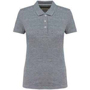 Kariban KV2207 - Polo vintage manches courtes femme Slub Grey Heather