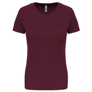 ProAct PA439 - T-SHIRT SPORT MANCHES COURTES FEMME Wine