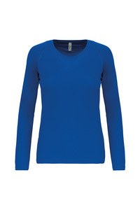 ProAct PA444 - T-SHIRT SPORT MANCHES LONGUES FEMME Sporty Royal Blue