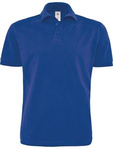 B&C CGHEA - Polo Homme Piqué Lourd Royal Blue