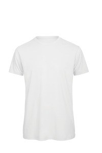 B&C CGTM042 - T-shirt Organic Inspire col rond Homme White