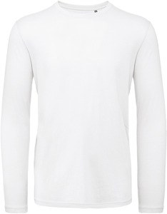 B&C CGTM070 - T-shirt bio Inspire homme manches longues White