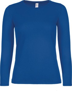 B&C CGTW06T - T-shirt manches longues femme #E150 Royal Blue