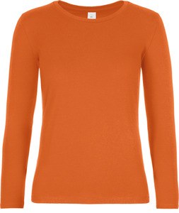 B&C CGTW08T - T-shirt manches longues femme #E190 Urban Orange