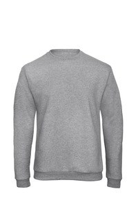 B&C CGWUI23 - Sweatshirt col rond ID.202 Heather Grey