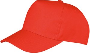 Result RC084X - Casquette Boston Rouge