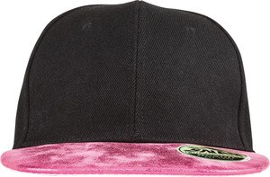 Result RC087X - Casquette Bronx Glitter Black / Pink