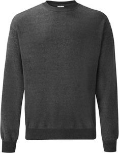 Fruit of the Loom SC163 - Sweatshirt Homme Gris Foncé Chiné