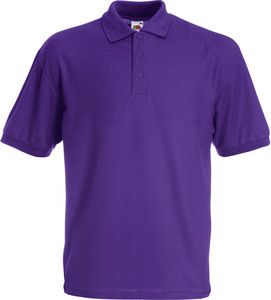 Fruit of the Loom SC63402 - Polo Homme Piqué Purple