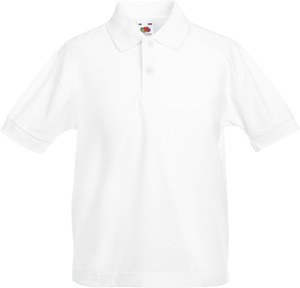 Fruit of the Loom SC63417 - Polo enfant 65/35 White