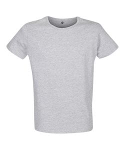 RTP Apparel 03270 - Tempo 185 Men Tee Shirt Homme Manches Courtes Gris Chiné