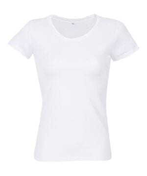 RTP Apparel 03257 - Tempo 185 Women Tee Shirt Femme Coupe Cousu Manches Courtes