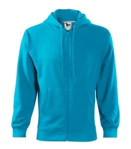 Malfini 410 - Sweatshirt Trendy Zipper homme Turquoise