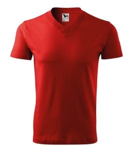 Malfini 102 - T-shirt V-neck mixte Rouge