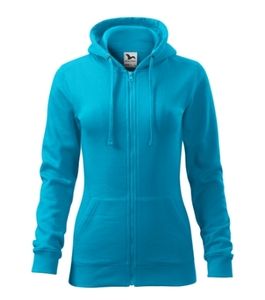 Malfini 411 - Sweashirt Trendy Zipper pour femme Turquoise