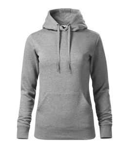 Malfini 414 - sweatshirt Cape pour femme Gris chiné foncé