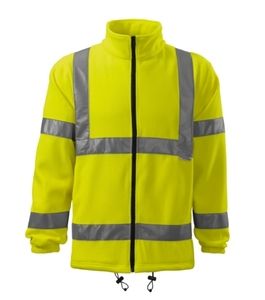 RIMECK 5V1 - veste polaire HV mixte jaune fluorescent