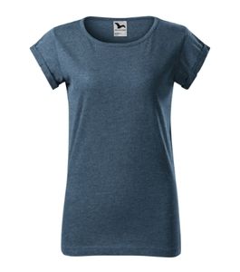Malfini 164 - t-shirt Fusion pour femme mélange denim foncé