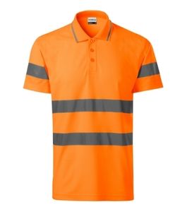 RIMECK 2V9 - polo HV Runway mixte orange fluorescent