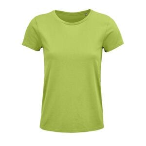 SOL'S 03581 - Crusader Women Tee Shirt Femme Jersey Col Rond Ajusté Apple Green