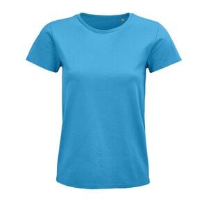 SOLS 03579 - Pioneer Women Tee Shirt Femme Jersey Col Rond Ajusté