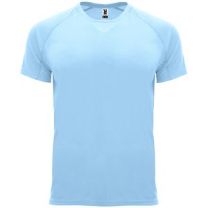 Roly CA0407 - BAHRAIN T-shirt technique manches courtes raglan Sky Blue